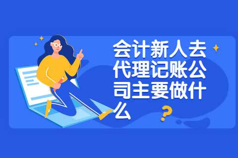 会计新人去代理记账公司主要做什么?-第1张-淳会计